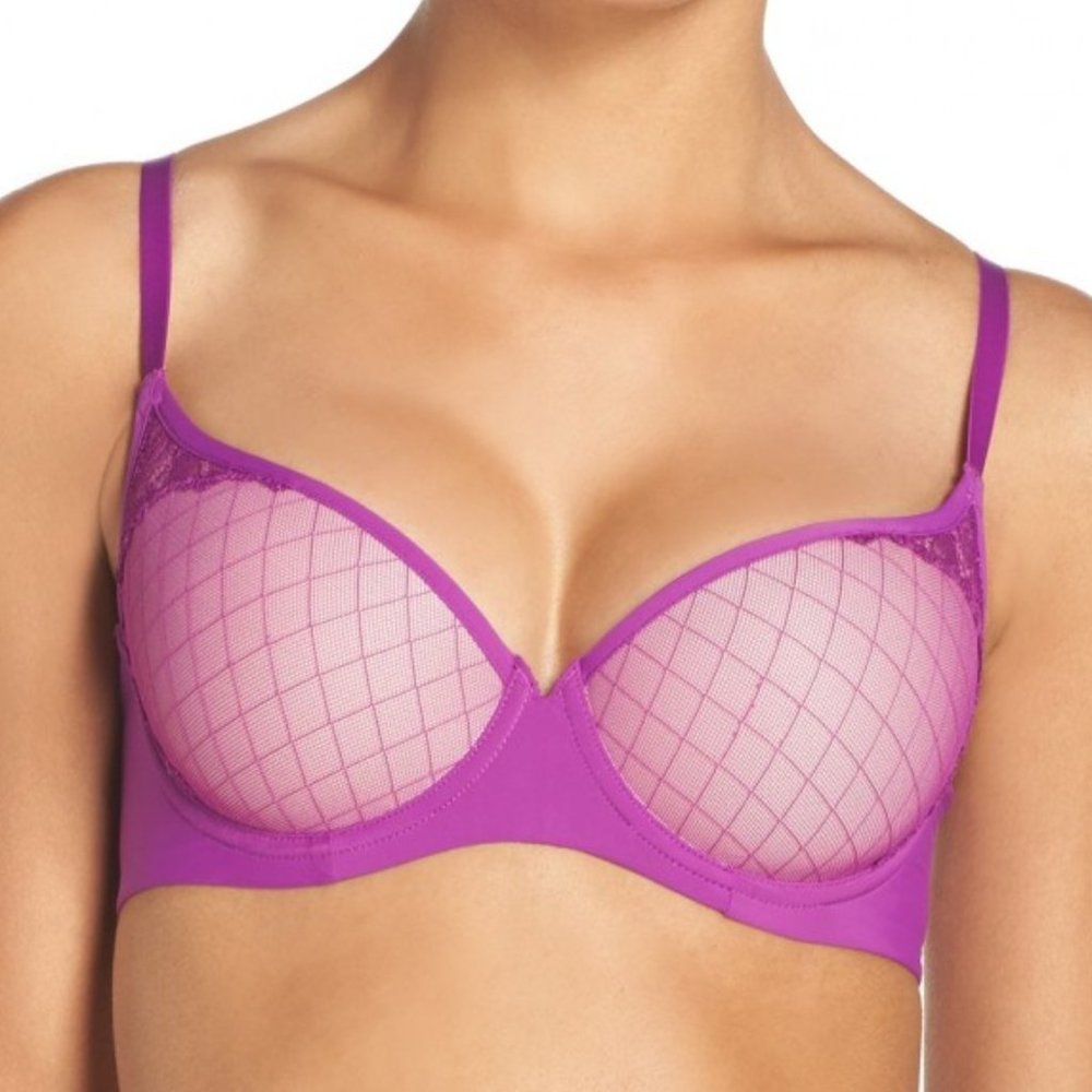 NWT Skarlett Blue Criminelle Lace Underwire T-Shirt Bra 32B